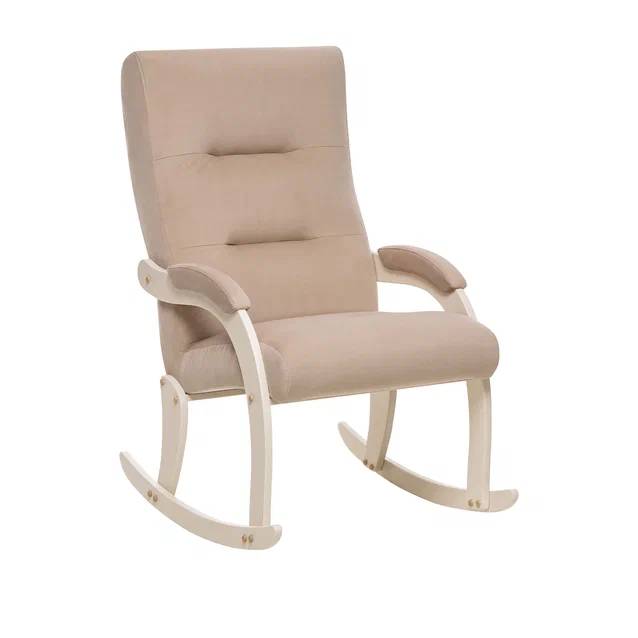 Кресло-качалка Leset Дэми (Слоновая кость, ткань V 18)