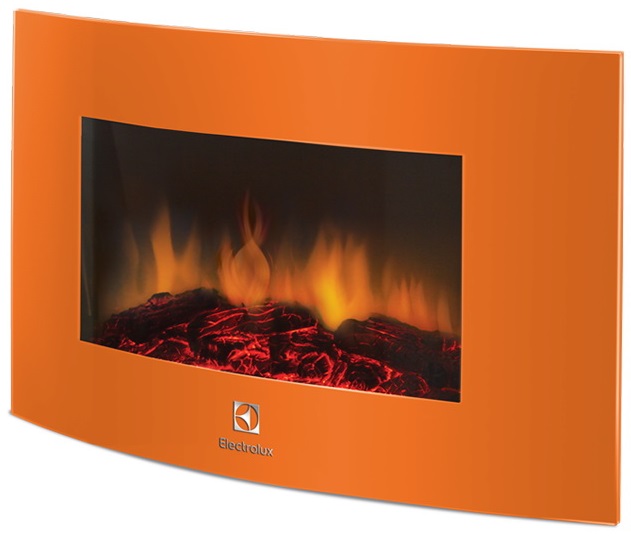 Электрокамин Electrolux EFP/W-1200URLS Оранжевый