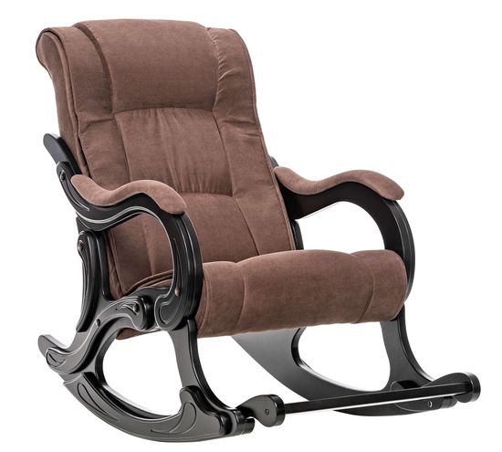 Кресло-качалка Модель 77 Венге, ткань Malmo 28